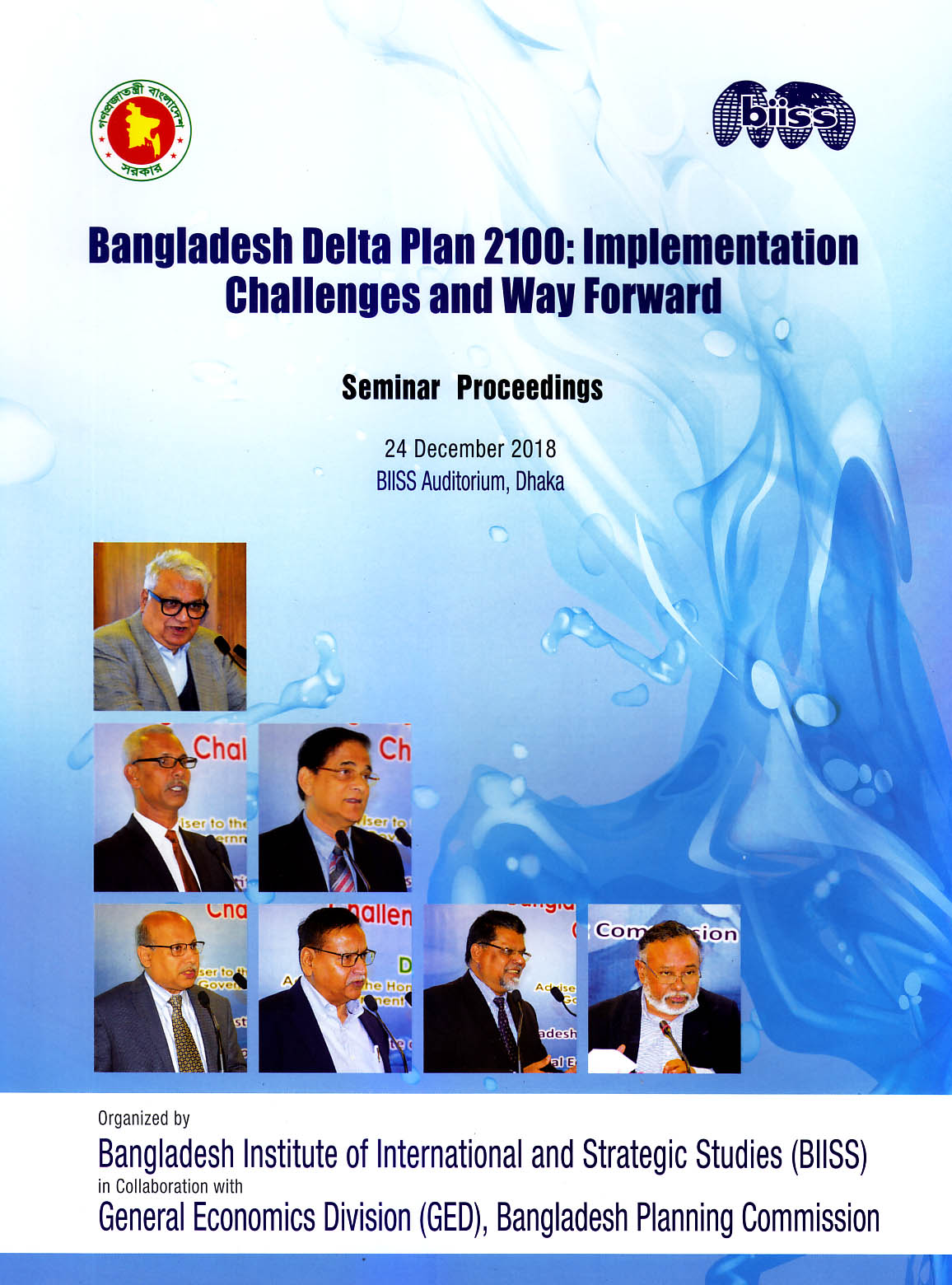 Seminar Proceedings Bangladesh Delta Plan 2100 : implementation challenges and way forward